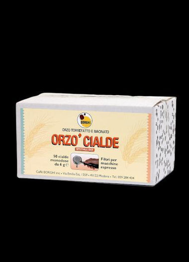 Orzo - 50 cialde carta ESE 44mm - Caffè Borghi